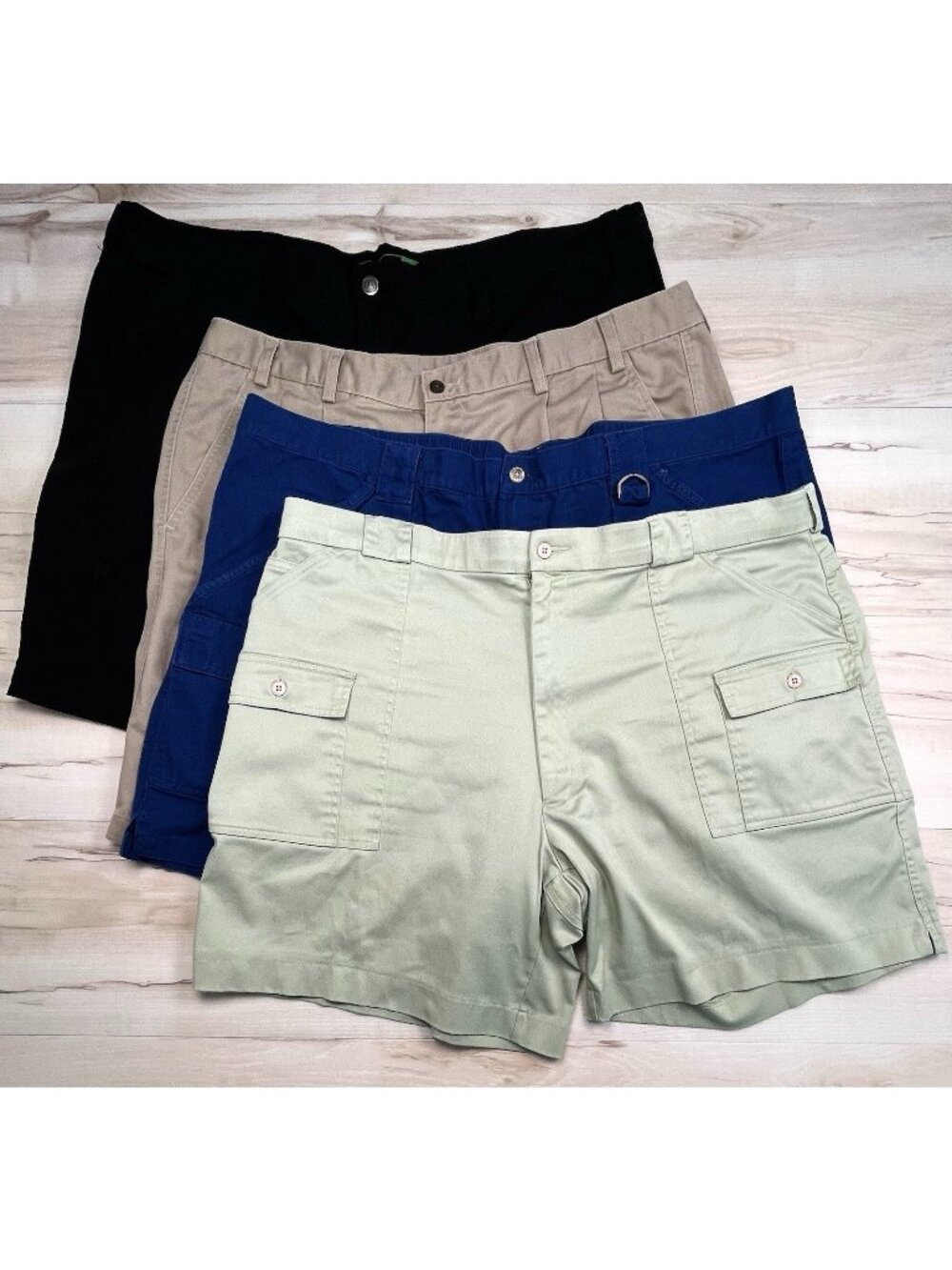 Lot 4 Mens Chino SHORTS 44 46 3XL John Deere Roundtree & York Sportif Columbia